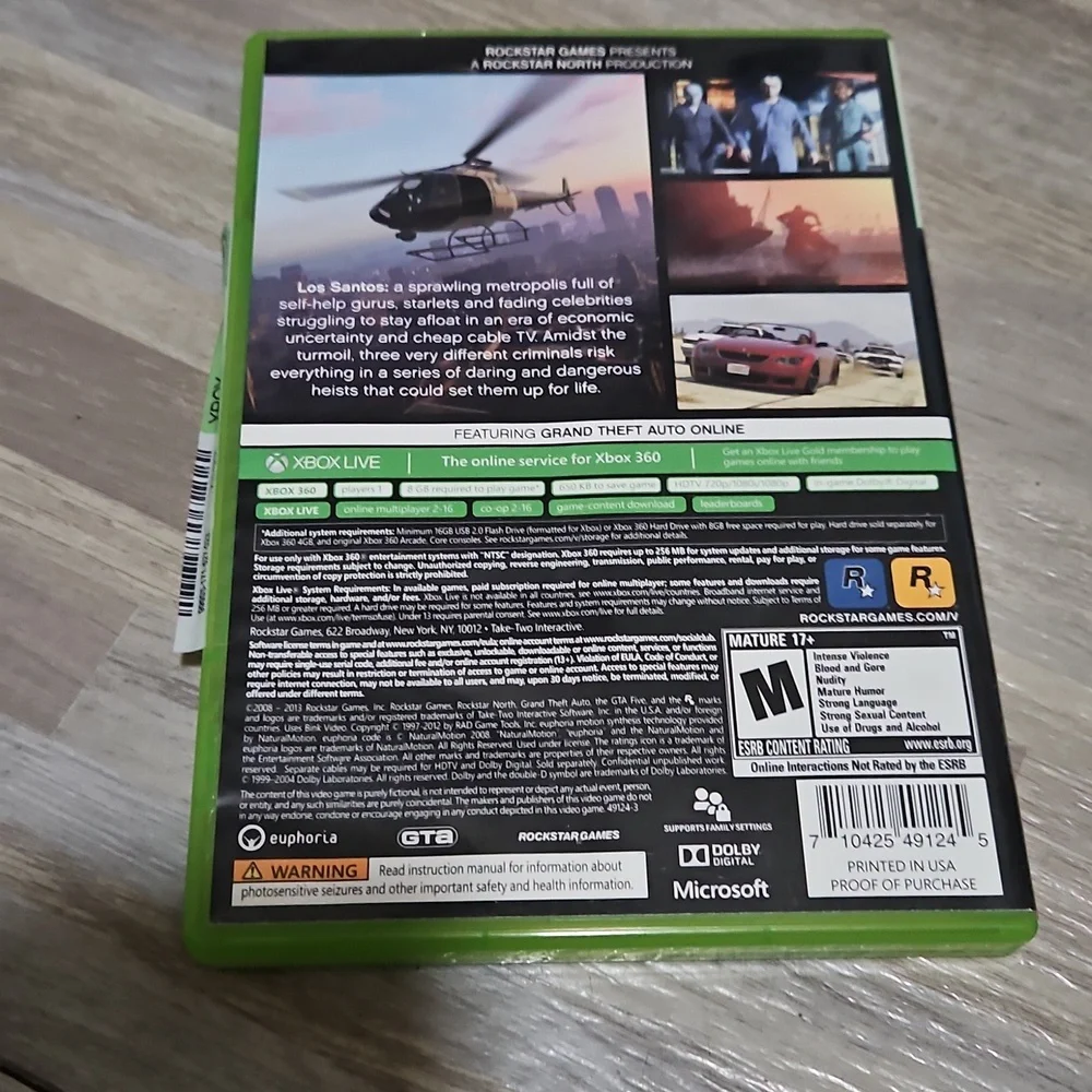 xbox360 grand theft